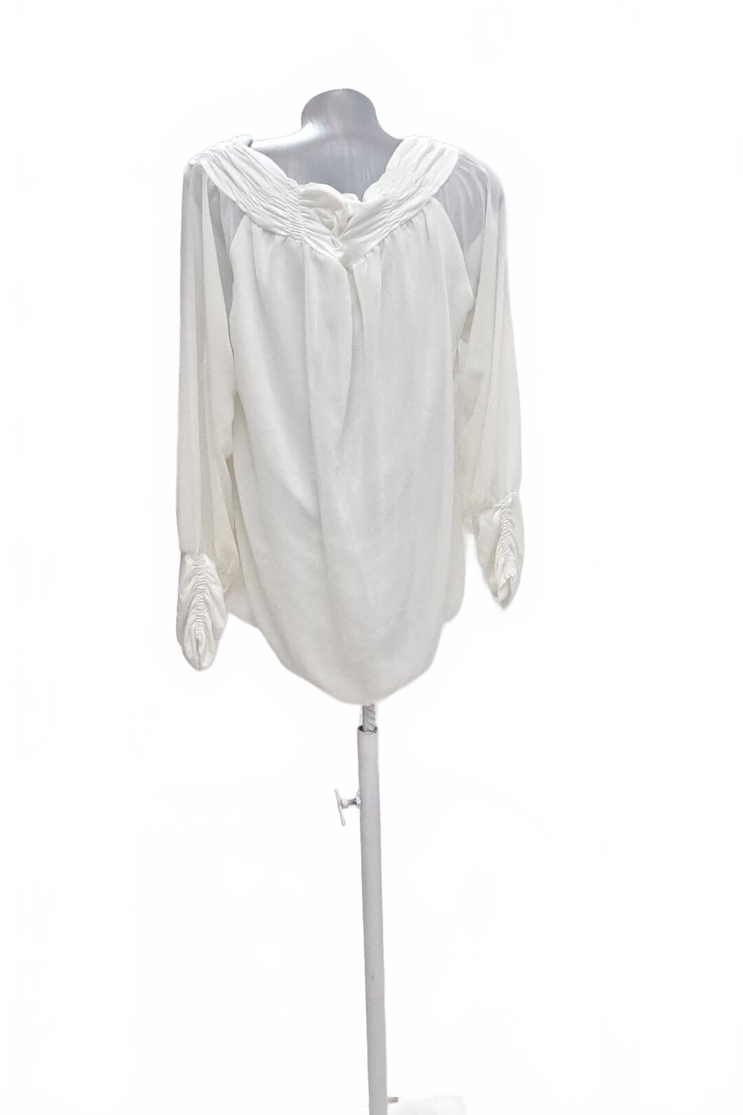 Damen -T-ShirtGenesisohne Aufdruck,farbeweiss,größeXL