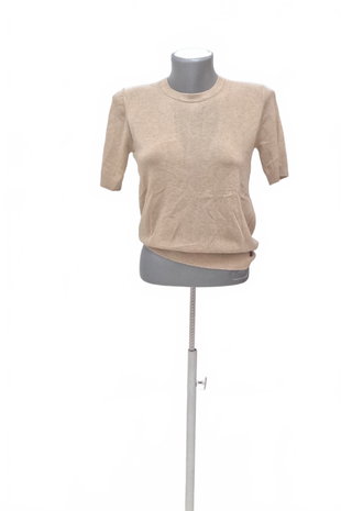Damen -T-ShirtZaraohne Aufdruck,farbebraun,größeM