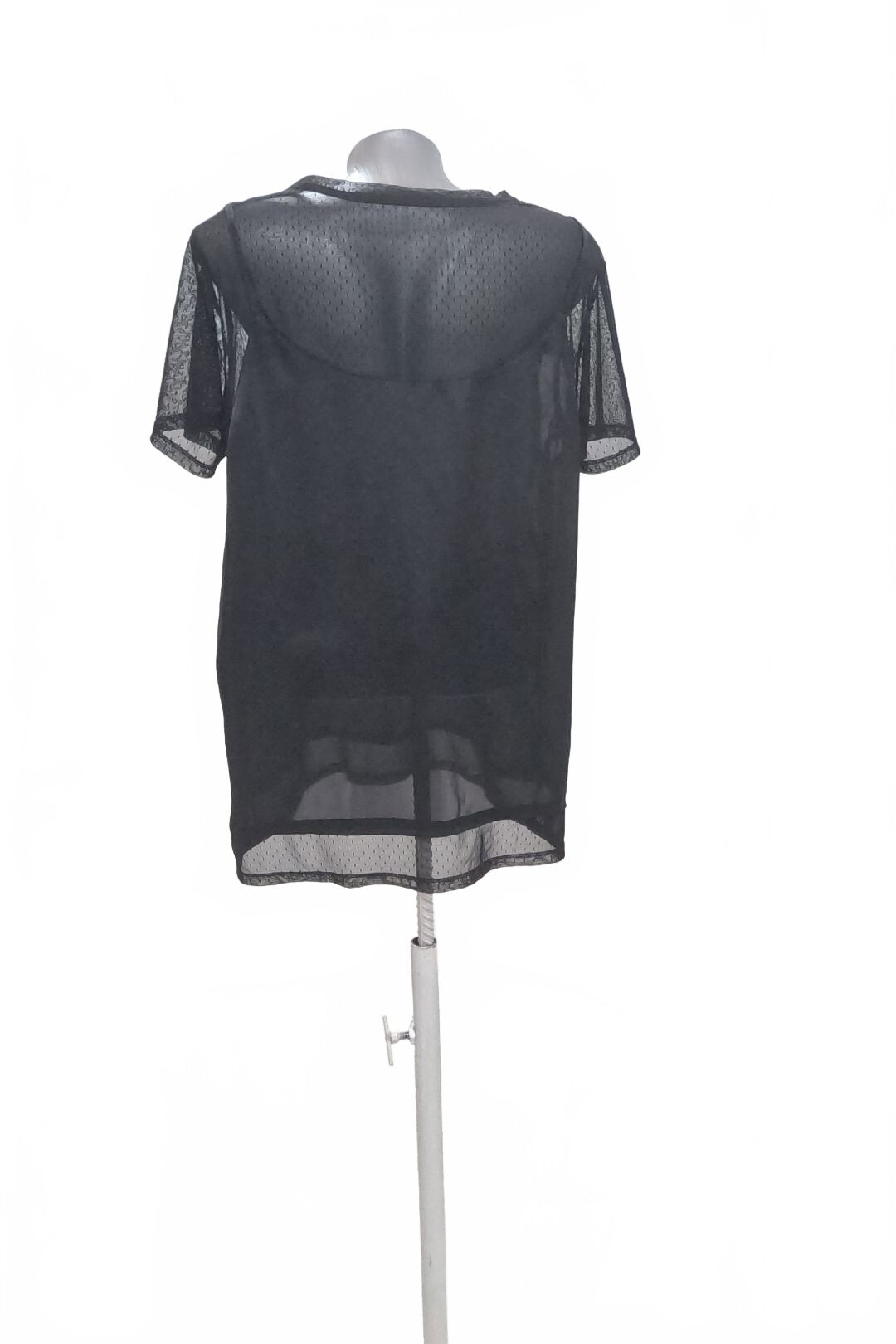Damen -T-ShirtPromodohne Aufdruck,farbeschwarz,größeL