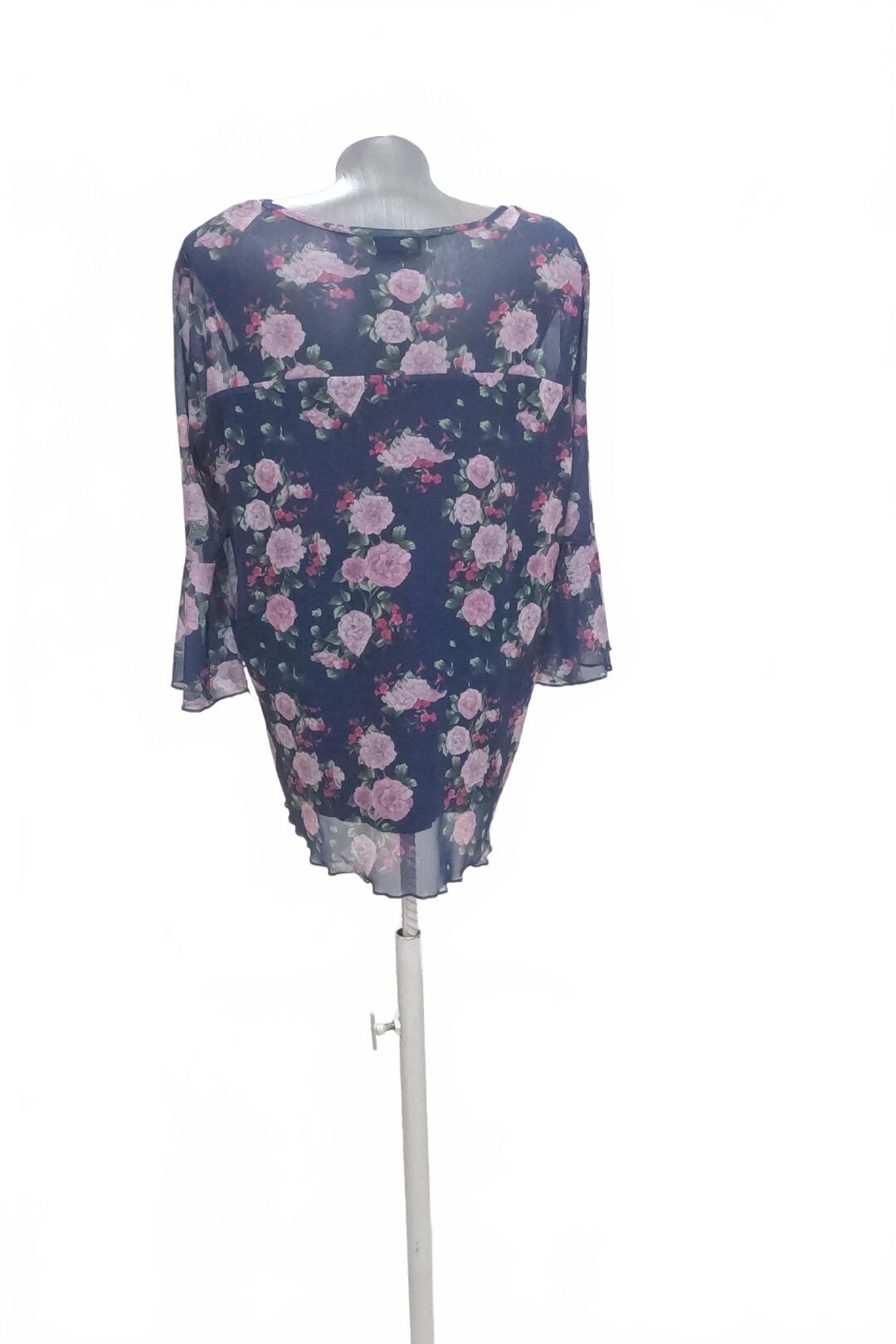 Damen -T-ShirtJaninaohne Aufdruck,farbegeblümt,größe44