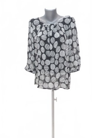Damen -T-ShirtMore & Moreohne Aufdruck,farbegemustert,größe38