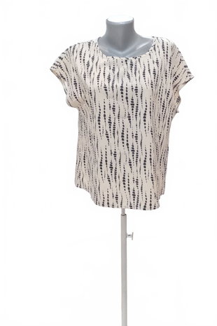 Damen -T-ShirtSheinohne Aufdruck,farbegemustert,größe38