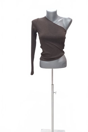 Damen -T-ShirtSinsayohne Aufdruck,farbebraun,größeS