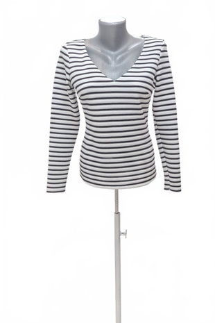 Damen -T-ShirtGenesisohne Aufdruck,farbegestreift,größe38