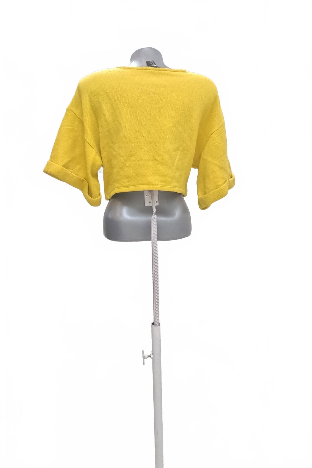 Damen -T-ShirtH&Mohne Aufdruck,farbegelb,größeXS