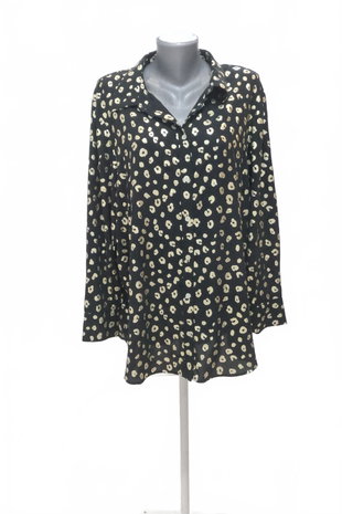 Damen bluse : Brand,Farbeanimal-print,größe: size