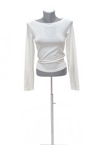 Damen -T-ShirtC&Aohne Aufdruck,farbeweiss,größeXS
