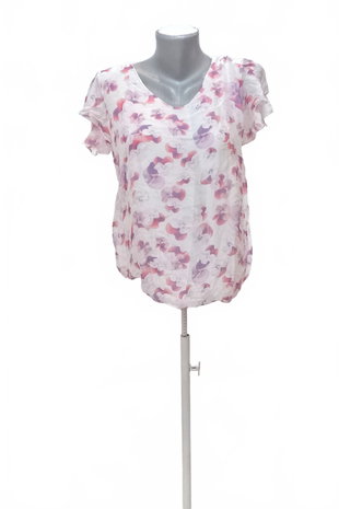 Damen -T-ShirtGenesisohne Aufdruck,farbegeblümt,größeM