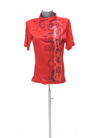 Damen -T-ShirtArcoreohne Aufdruck,farbegemustert,größeL