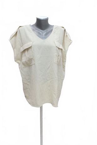 Damen -T-ShirtBelovedohne Aufdruck,farbebeige,größe46