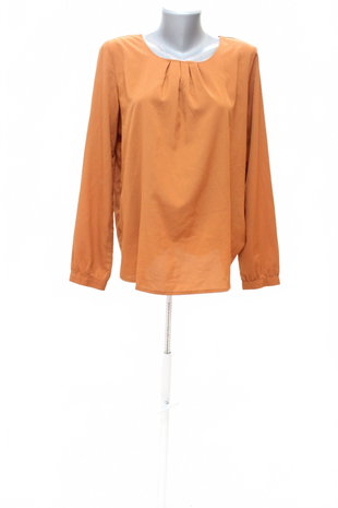 Damen -T-ShirtEsmaraohne Aufdruck,farbebraun,größe40