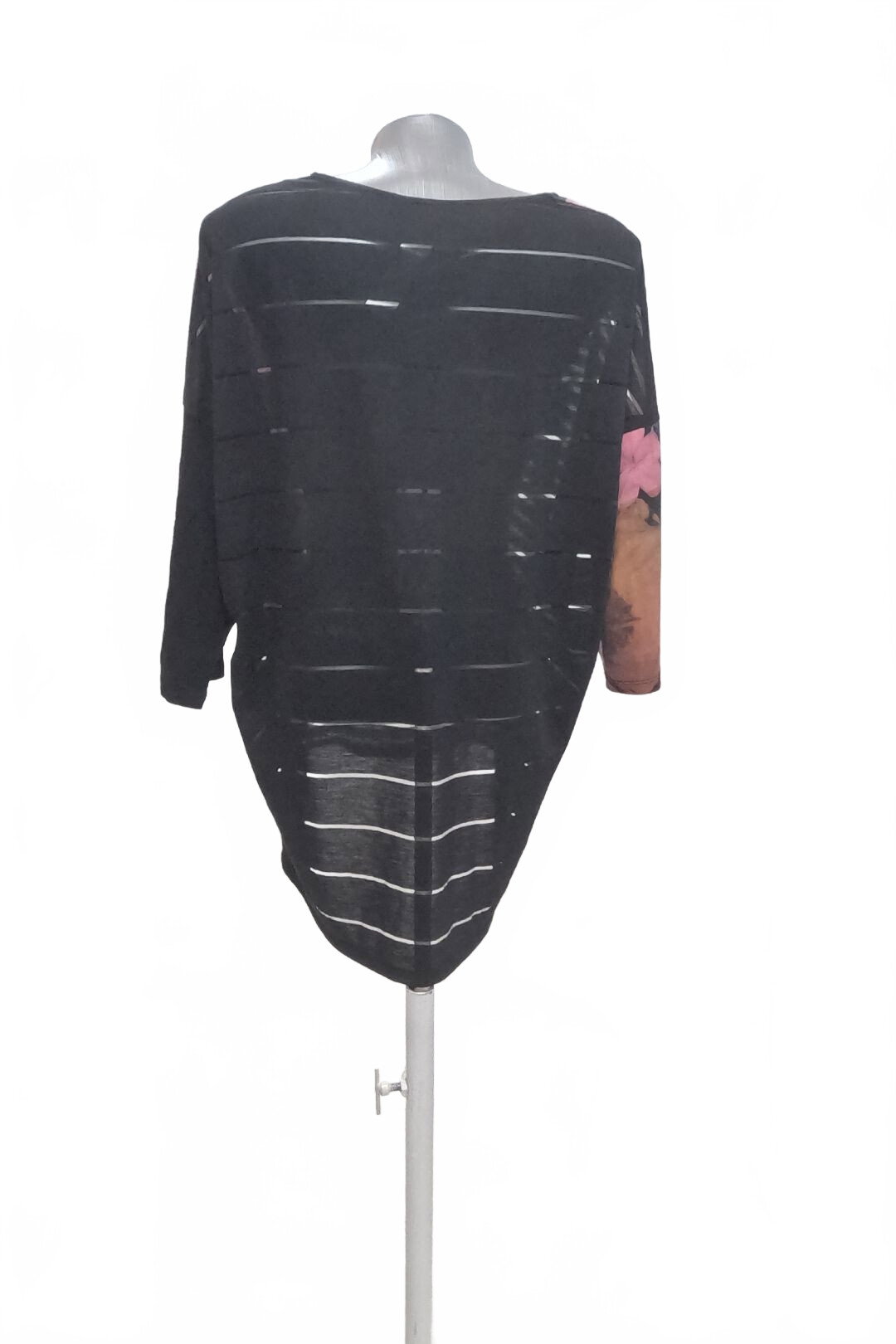 Damen -T-ShirtDesigualohne Aufdruck,farbegemustert,größeXL
