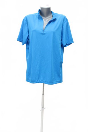 Damen -T-ShirtDecathlonohne Aufdruck,farbeblau,größe2XL