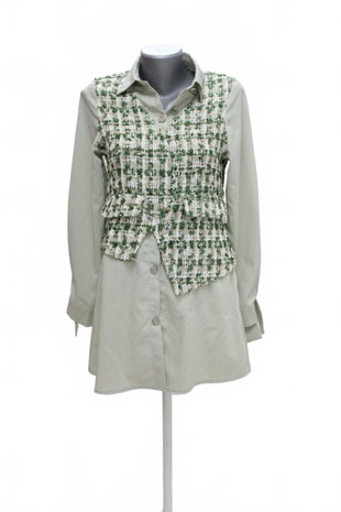 Damen bluse : Brand,Farbegrün,größe: size
