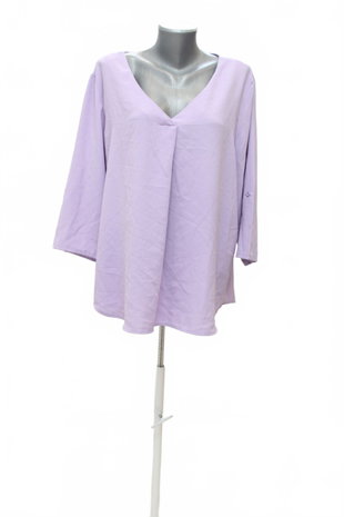 Damen -T-ShirtBelovedohne Aufdruck,farbeviolett,größe46