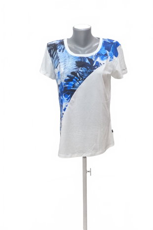 Damen -T-ShirtGenesisohne Aufdruck,farbemehrfarbig,größeL
