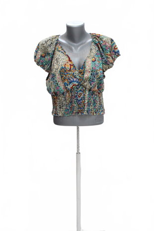 Damen -T-ShirtGenesisohne Aufdruck,farbegemustert,größeM