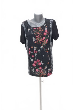 Damen -T-ShirtGenesisohne Aufdruck,farbegemustert,größeXL