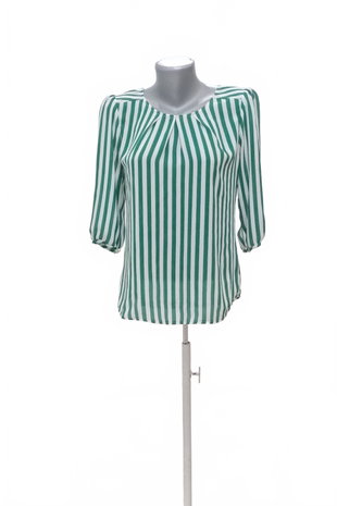 Damen -T-ShirtGenesisohne Aufdruck,farbegestreift,größeS