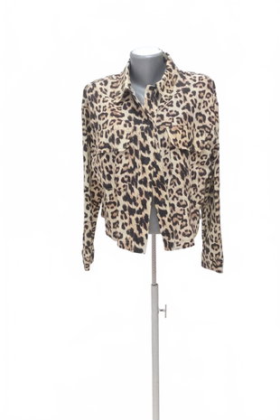 Damen bluse : Brand,Farbeanimal-print,größe: size