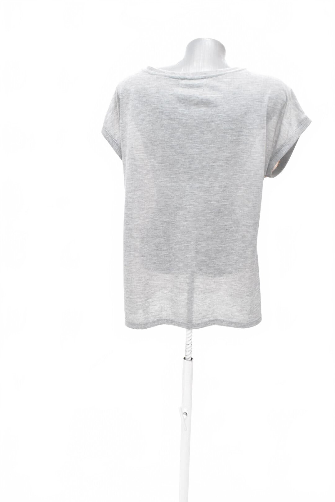Damen -T-ShirtCroppohne Aufdruck,farbegemustert,größeL