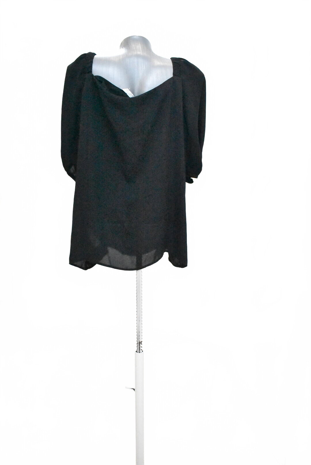 Damen -T-ShirtPapayaohne Aufdruck,farbeschwarz,größe46