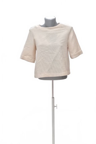 Damen -T-ShirtMangoohne Aufdruck,farbebeige,größeXS