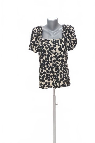 Damen bluse : Brand,Farbeanimal-print,größe: size