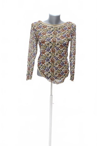 Damen -T-ShirtGenesisohne Aufdruck,farbegeblümt,größeM