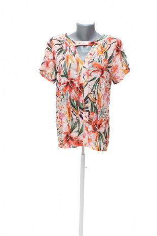 Damen bluse : Brand,Farbegeblümt,größe: size