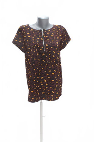 Damen -T-ShirtNextohne Aufdruck,farbegemustert,größe36