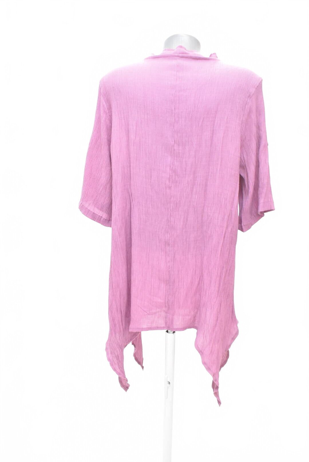 Damen -T-ShirtSheinohne Aufdruck,farbeviolett,größeXL