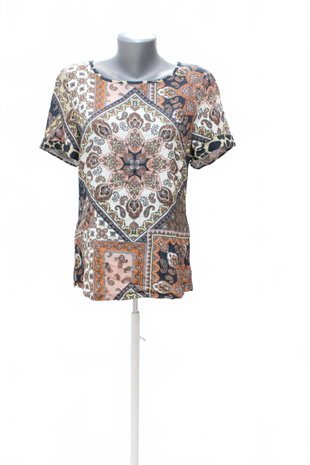 Damen -T-ShirtGenesisohne Aufdruck,farbegemustert,größeS