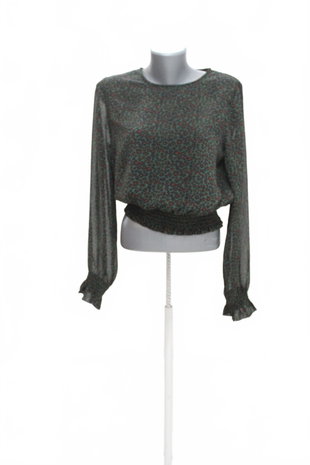 Damen bluse : Brand,Farbeanimal-print,größe: size