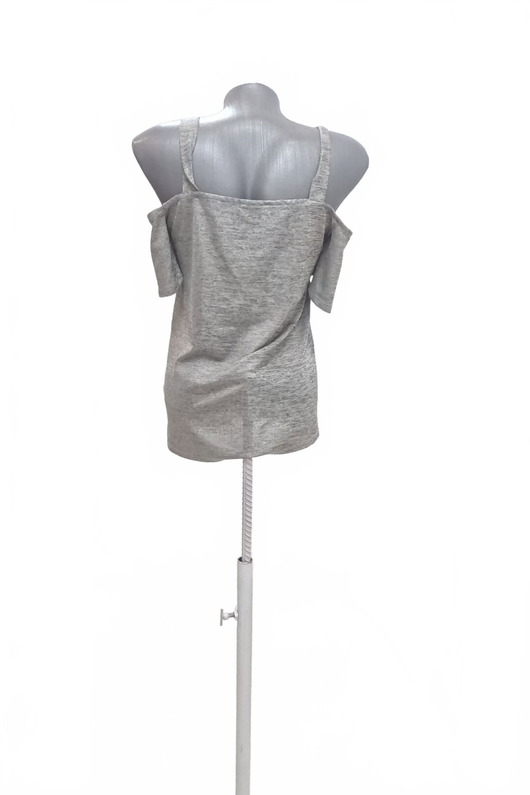 Damen -T-ShirtF&Fohne Aufdruck,farbegrau,größe36