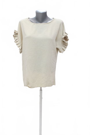 Damen -T-ShirtGenesisohne Aufdruck,farbebeige,größeL
