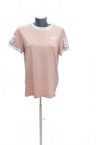 Damen -T-ShirtAdidasohne Aufdruck,farberute,größe36