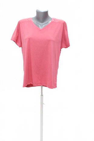 Damen -T-ShirtCrivitohne Aufdruck,farberute,größeM