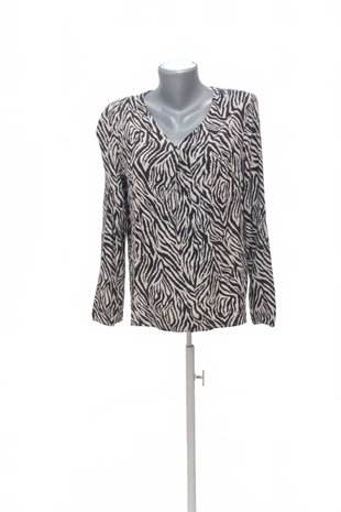Damen -T-ShirtBelovedohne Aufdruck,farbeanimal-print,größe40