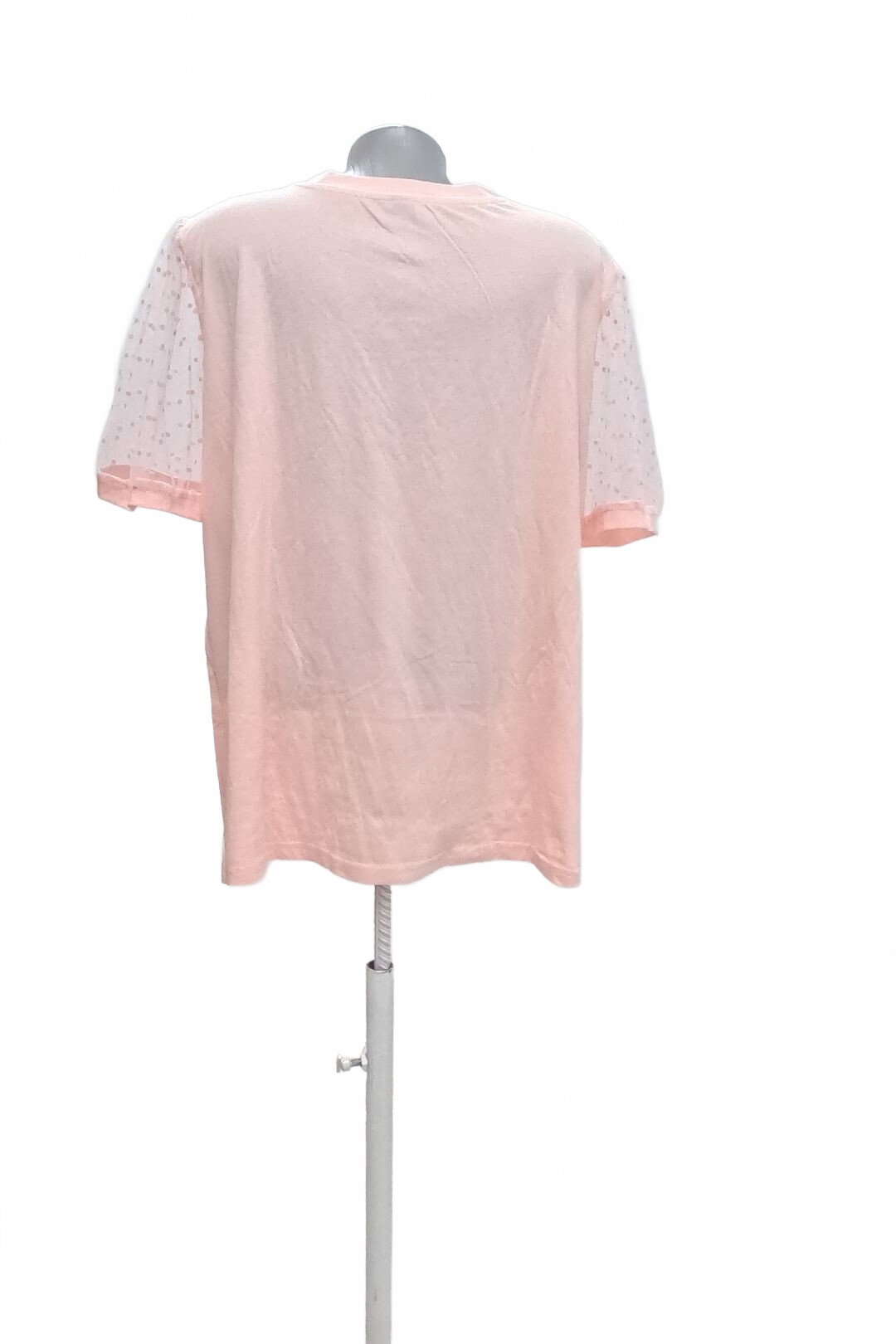 Damen -T-ShirtSheinmit Aufdruck,farberute,größe2XL