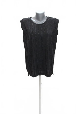 Damen -T-ShirtGenesisohne Aufdruck,farbeschwarz,größeL