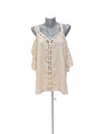 Damen bluse : Brand,Farbebeige,größe: size