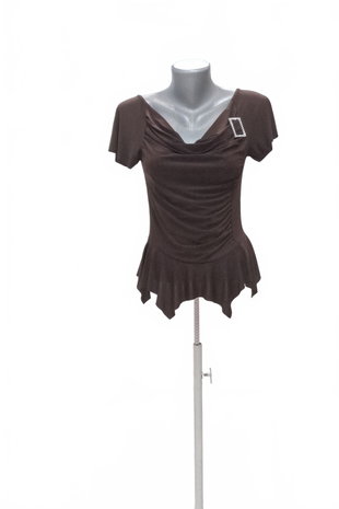 Damen bluse : Brand,Farbebraun,größe: size