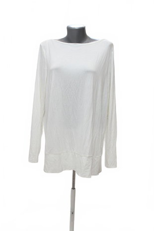 Damen -T-ShirtF&Fohne Aufdruck,farbeweiss,größe40