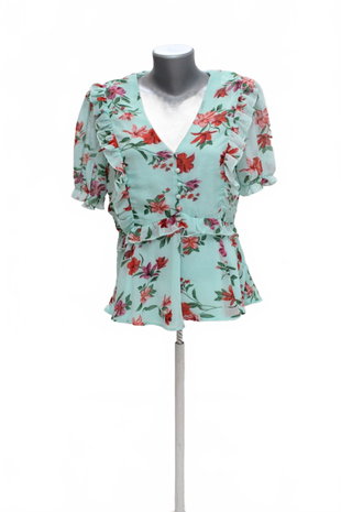Damen bluse : Brand,Farbegeblümt,größe: size