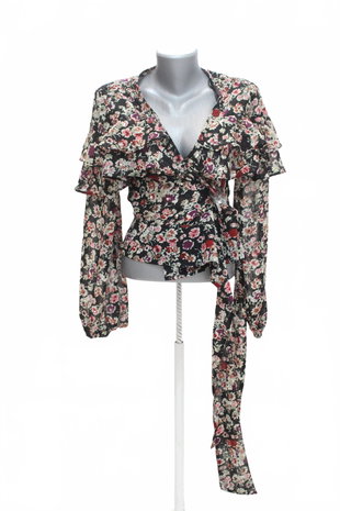 Damen bluse : Brand,Farbegeblümt,größe: size