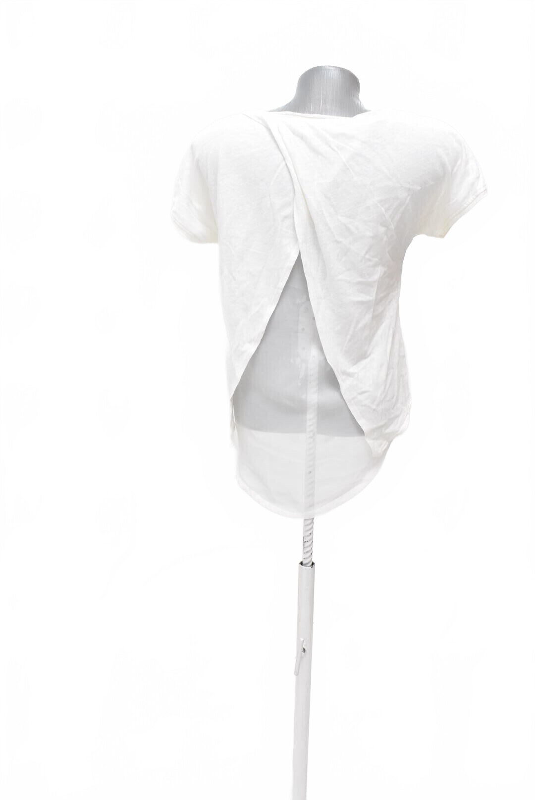 Damen -T-ShirtLindexohne Aufdruck,farbeweiss,größeXS