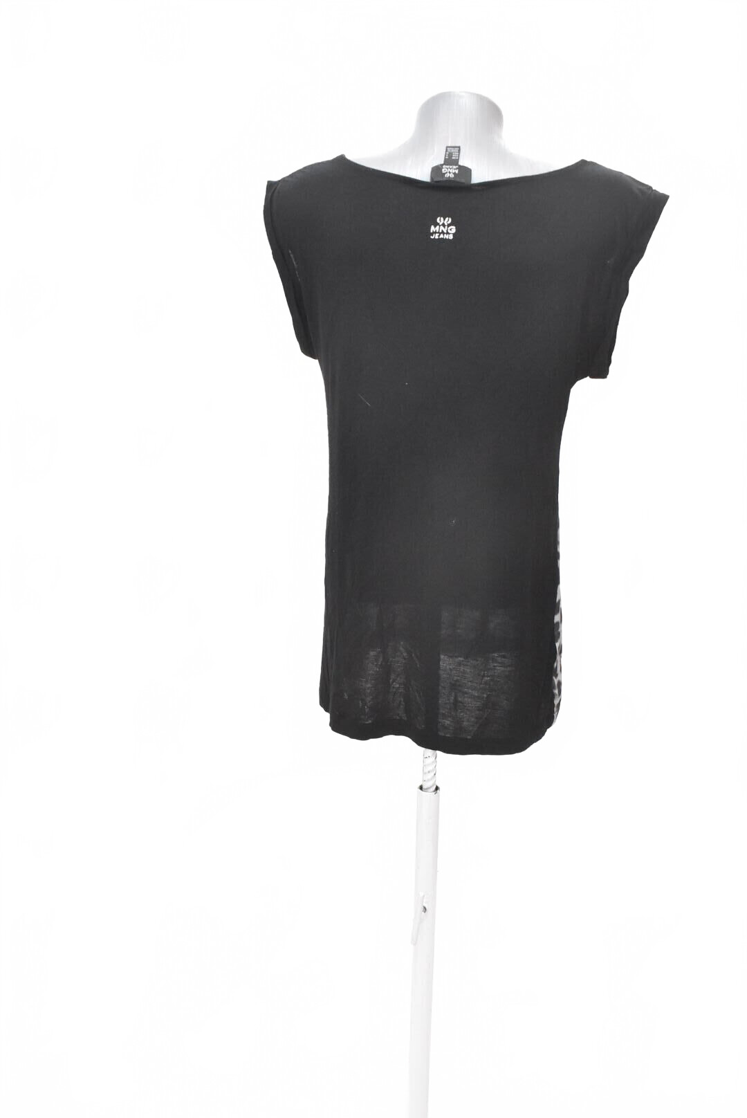 Damen -T-ShirtMangoohne Aufdruck,farbeanimal-print,größeM