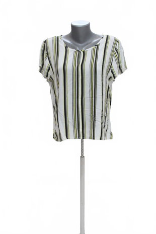 Damen -T-ShirtGenesisohne Aufdruck,farbegestreift,größe40