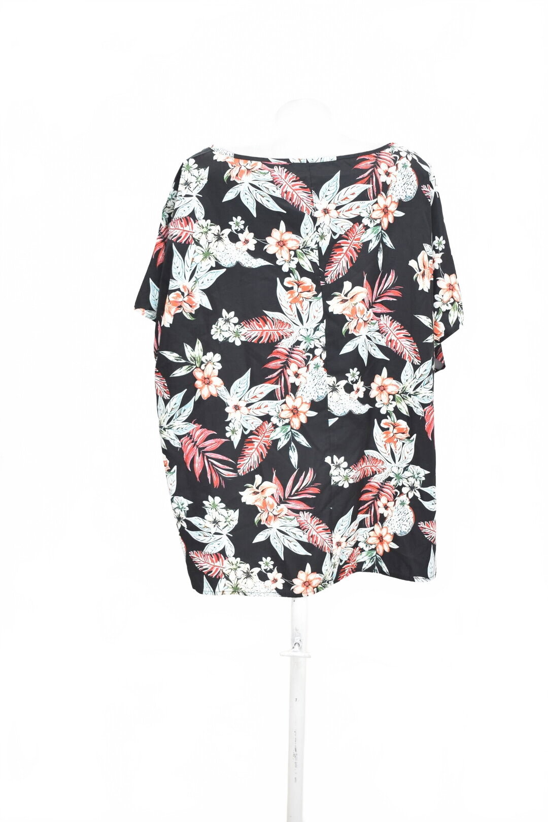 Damen -T-ShirtGenesisohne Aufdruck,farbegeblümt,größe5XL